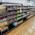 Bakery Island supermarket display unit