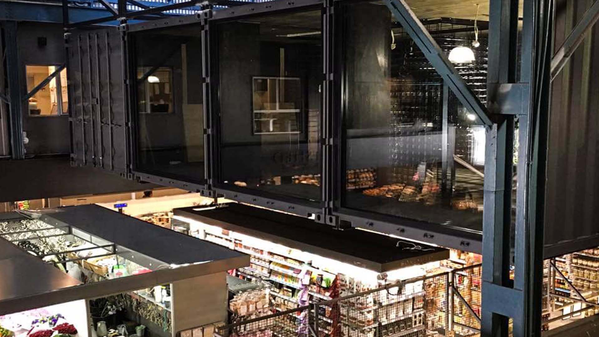 Boatshed pop-the-top for Wine Loft | Lane Industries | Shopfitting Australiawide