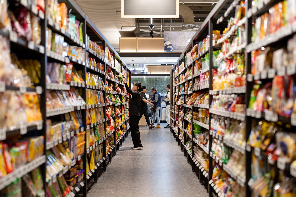 Grocery Shelving 